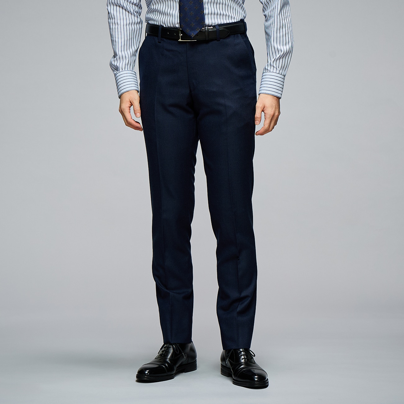 上質素材 魔法のウエスト Super110′s ノータックパンツ JUNKO SHIMADA JS homme セットアップ着用可