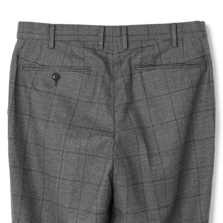 ウエストらくらく 洗える ノンアイロン タスマニアウール