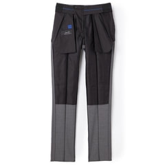 上質素材 魔法のウエスト Super110′s ハイクオリティウールストレッチノータックパンツ JUNKO SHIMADA JS homme セットアップ着用可