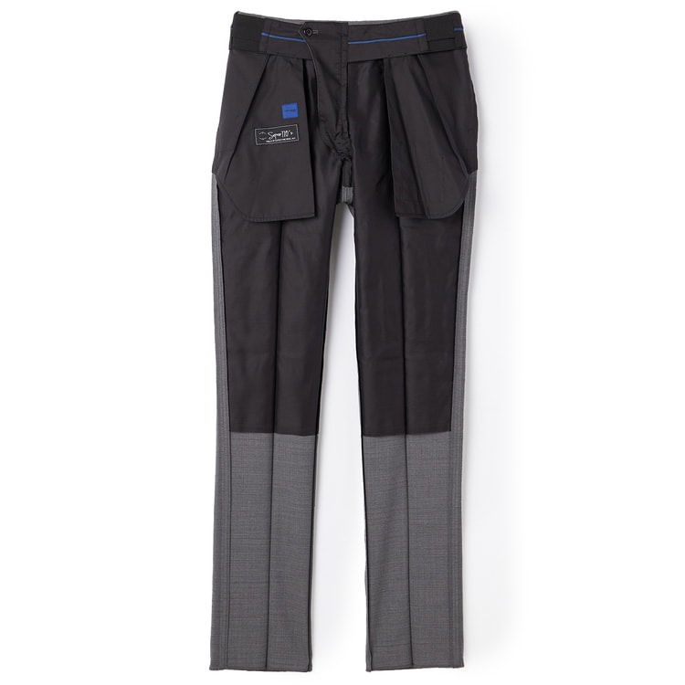 上質素材 魔法のウエスト Super110′s ハイクオリティウールストレッチノータックパンツ JUNKO SHIMADA JS homme セットアップ着用可