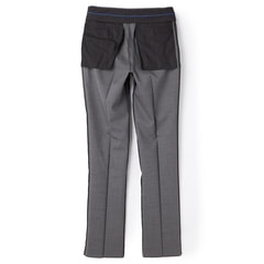 上質素材 魔法のウエスト Super110′s ハイクオリティウールストレッチノータックパンツ JUNKO SHIMADA JS homme セットアップ着用可