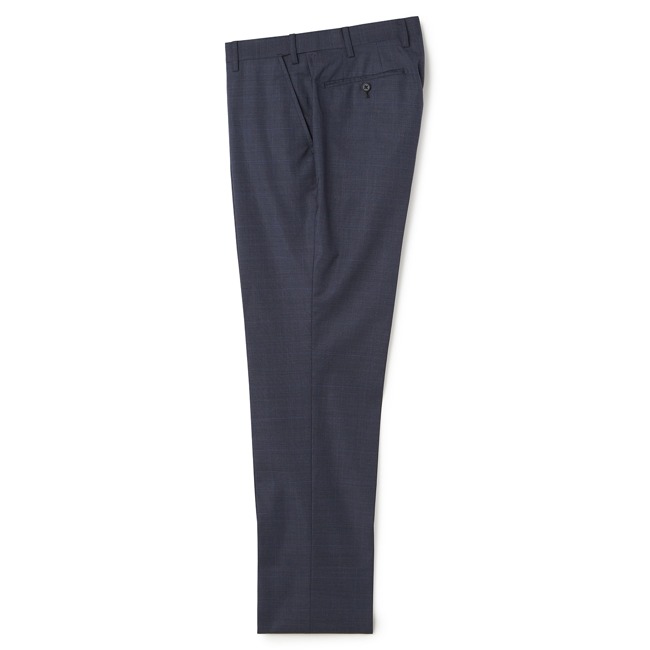 ウエストらくらく REDA ノータックパンツ グレンチェック JUNKO SHIMADA JS homme セットアップ着用可