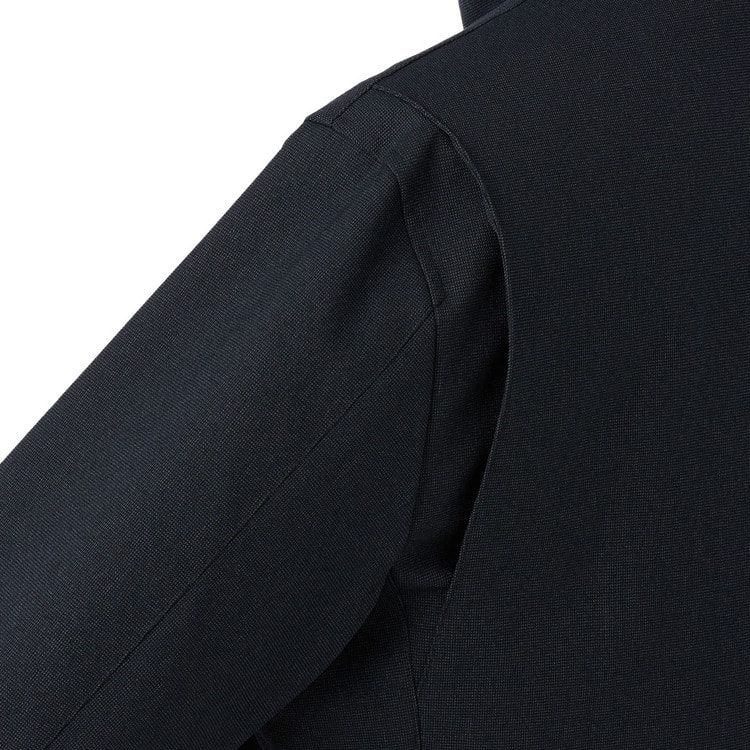 はっ水 防風 発熱 軽量暖かウエザーサポートコート LES MUES スリム