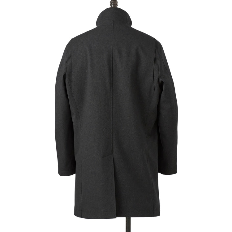 はっ水 防風 発熱 軽量暖かウエザーサポートコート LES MUES スリム