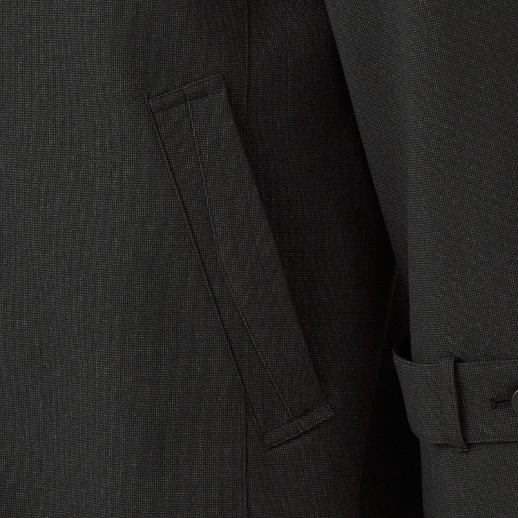 はっ水 防風 発熱 軽量暖かウエザーサポートコート LES MUES スリム