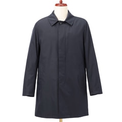 Water-repellent, Ultra lightweight, Warm Stainless LES MUES Slim Balmacaan Coat