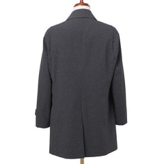 【極美品】アオキ LEMUES ステンカラーコート　ライナー付き　グレー　M 極美品】アオキ LEMUES ステンカラーコート ライナー付き グレー