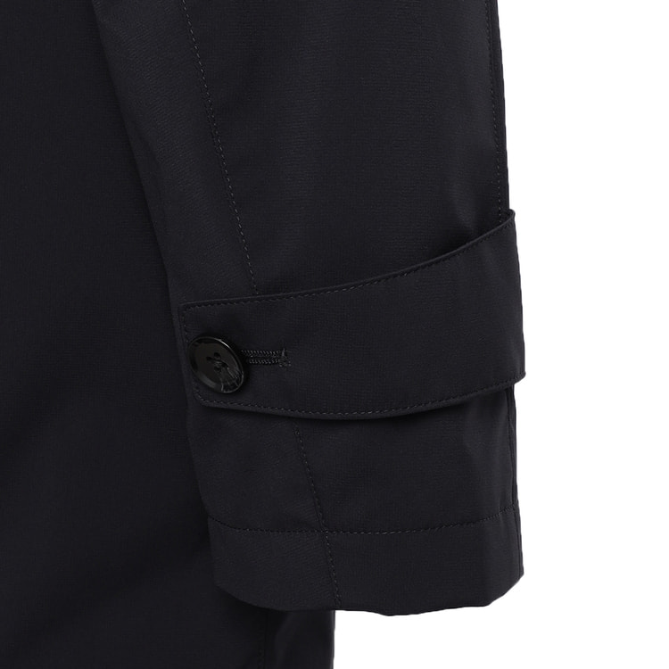 上熱シリーズ ヒートウォームショート ステンカラーコート LES MUES