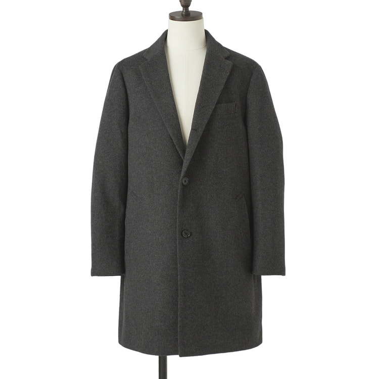 尾州ウール カシミヤ混チェスターコート LES MUES スリム【AOKI公式通販】