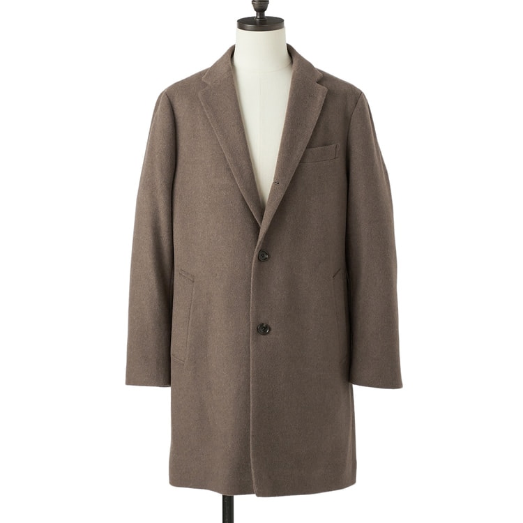 尾州ウール カシミヤ混チェスターコート LES MUES スリム【AOKI公式通販】