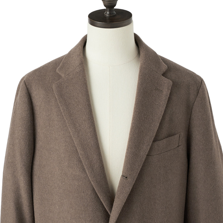 アウール　チェスターコート　カシミヤ 尾州ウール カシミヤ混チェスターコート LES MUES スリム【AOKI公式通販】
