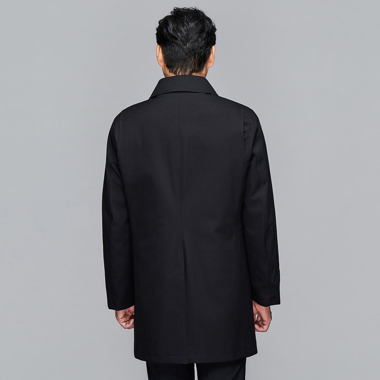 上熱シリーズ はっ水 ストレッチ 防風 ヒートウォーム ステンカラー