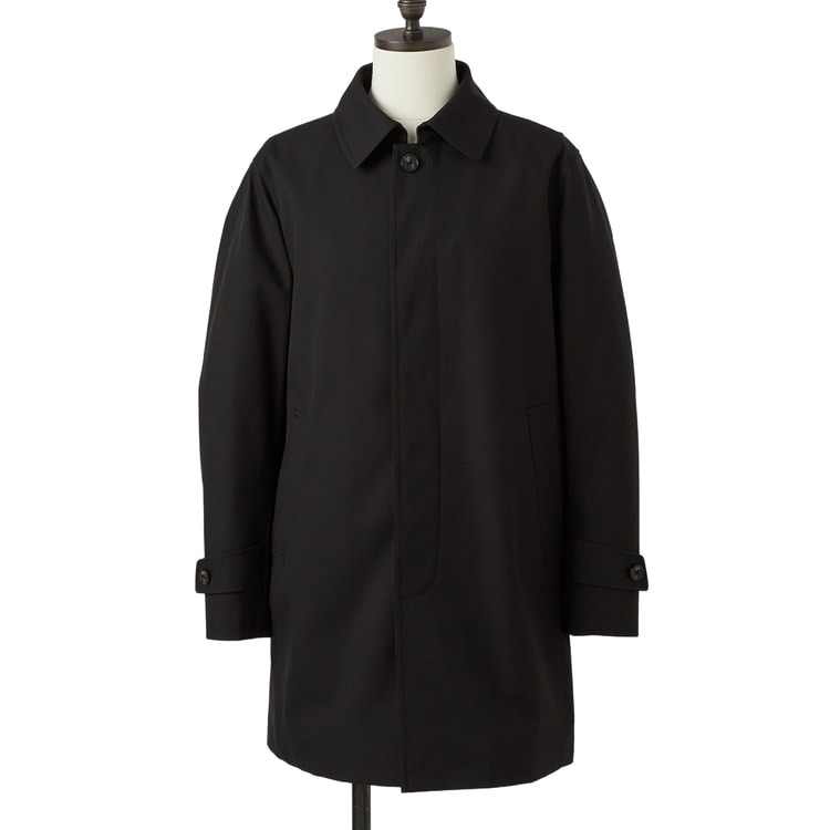 上熱シリーズ はっ水 ストレッチ 防風 ヒートウォーム ステンカラー