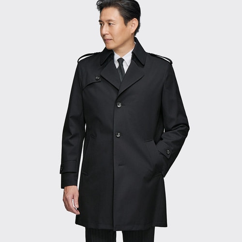 アオキ　メンズコート　ライナー付　L 黒　新品未使用 アオキ メンズコート ライナー付 L 黒 新品未使用 アオキ メンズコート