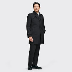 ヒートウォーム〉トレンチコート｜軽量・発熱｜ビジネスから就活まで