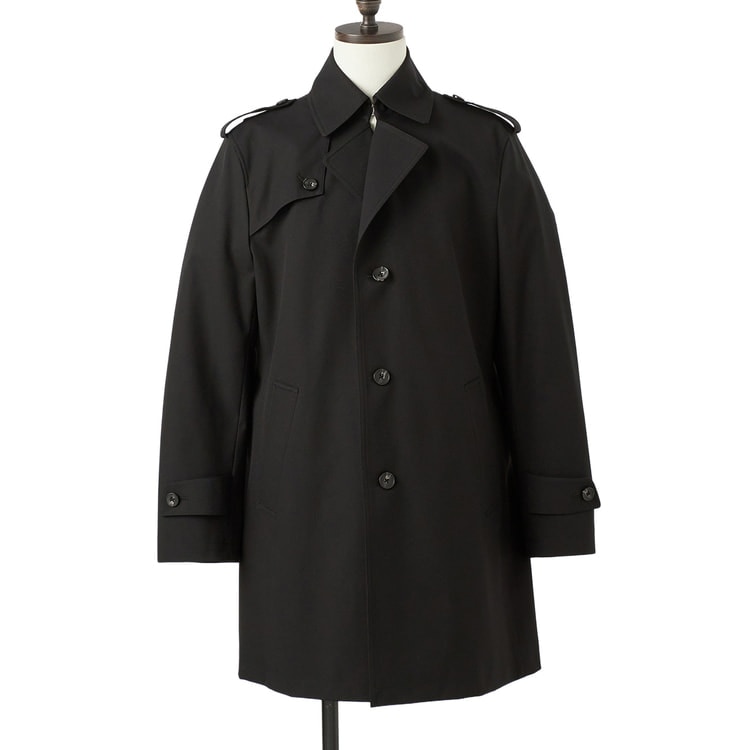 上熱シリーズ はっ水 ストレッチ 防風 ヒートウォーム トレンチコート