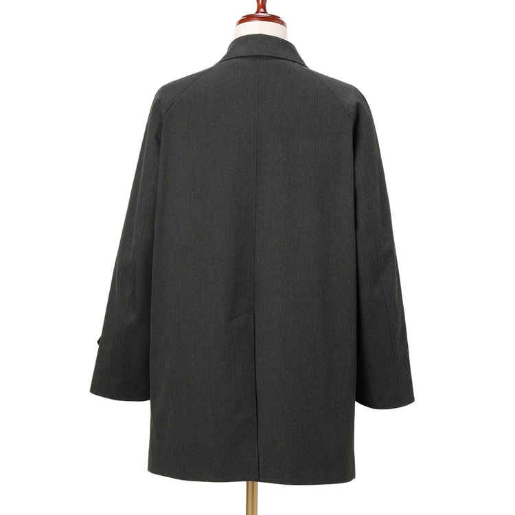 上熱シリーズ ヒートウォーム メランジ ステンカラーコート LES MUES