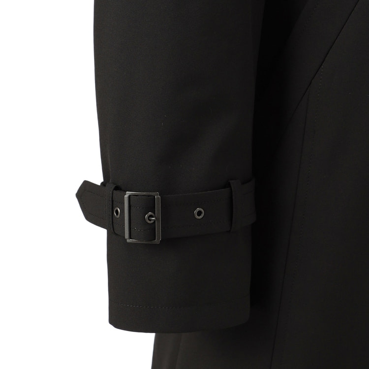 ストレッチステンカラーコート 黒無地 スリム MAJI【AOKI公式通販】