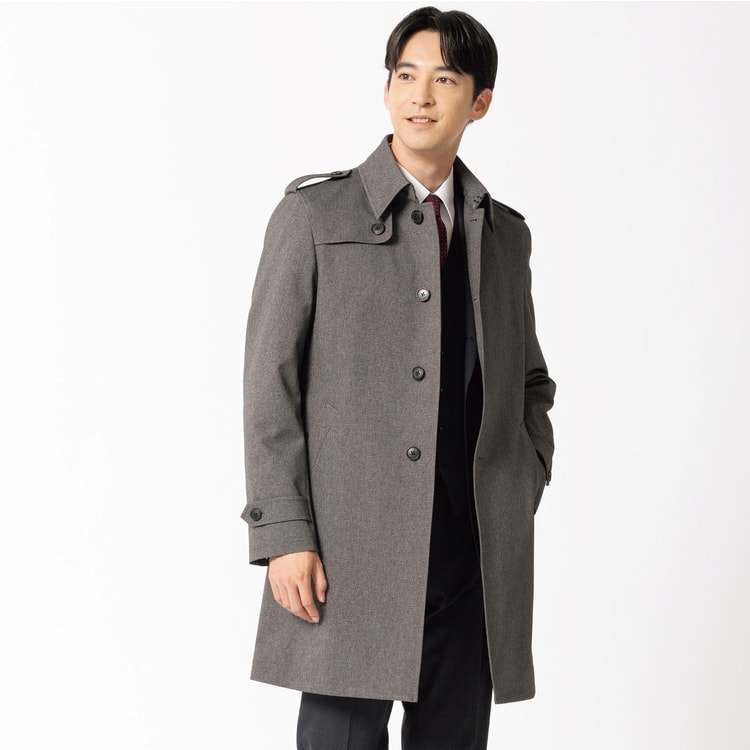 取り外しライナー付き はっ水 ストレッチトレンチコート MAJI【AOKI