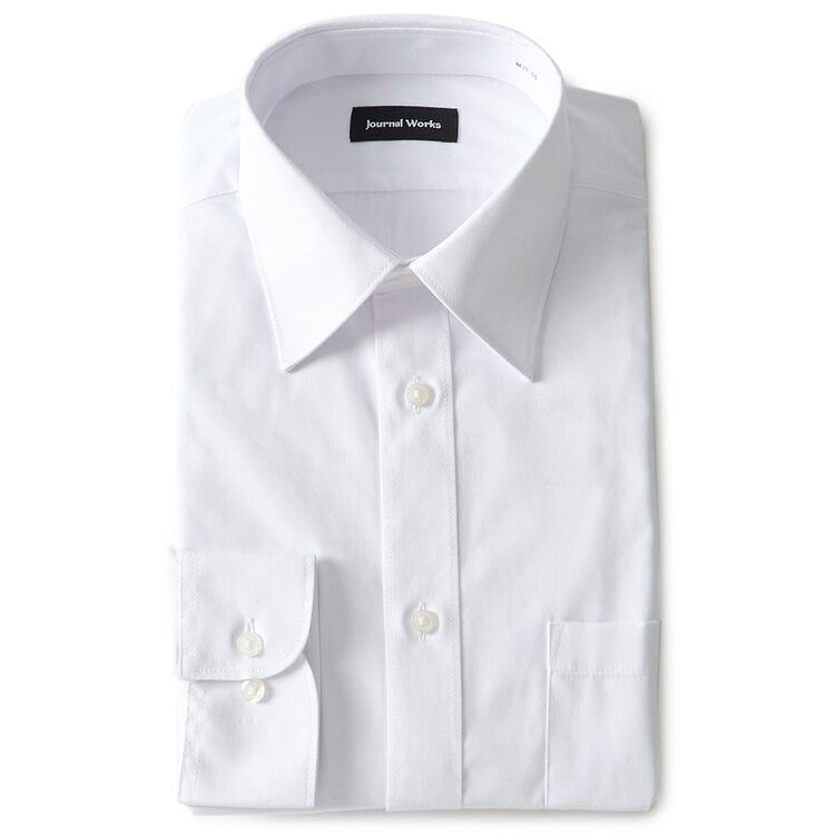 特価】【WEB限定商品】3枚セット 形態安定 白無地レギュラーカラー