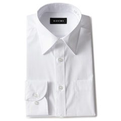 WEB限定商品】3枚セット 形態安定 白無地レギュラーカラーシャツ