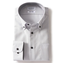 Non-iron cotton Button-down shirt LES MUES Regular fit