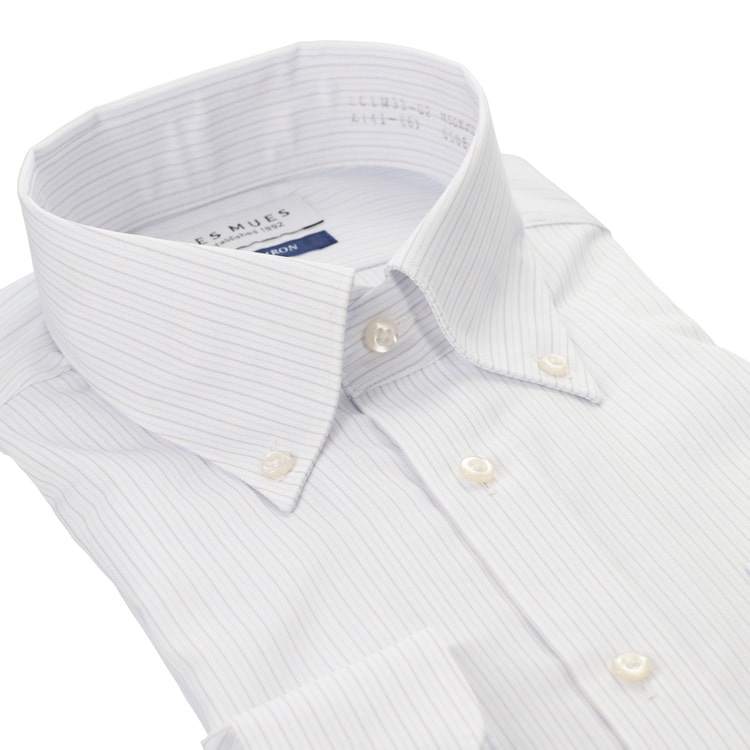 LES MUES ホワイト長袖シャツ 16 LES MUES ホワイト長袖シャツ 16