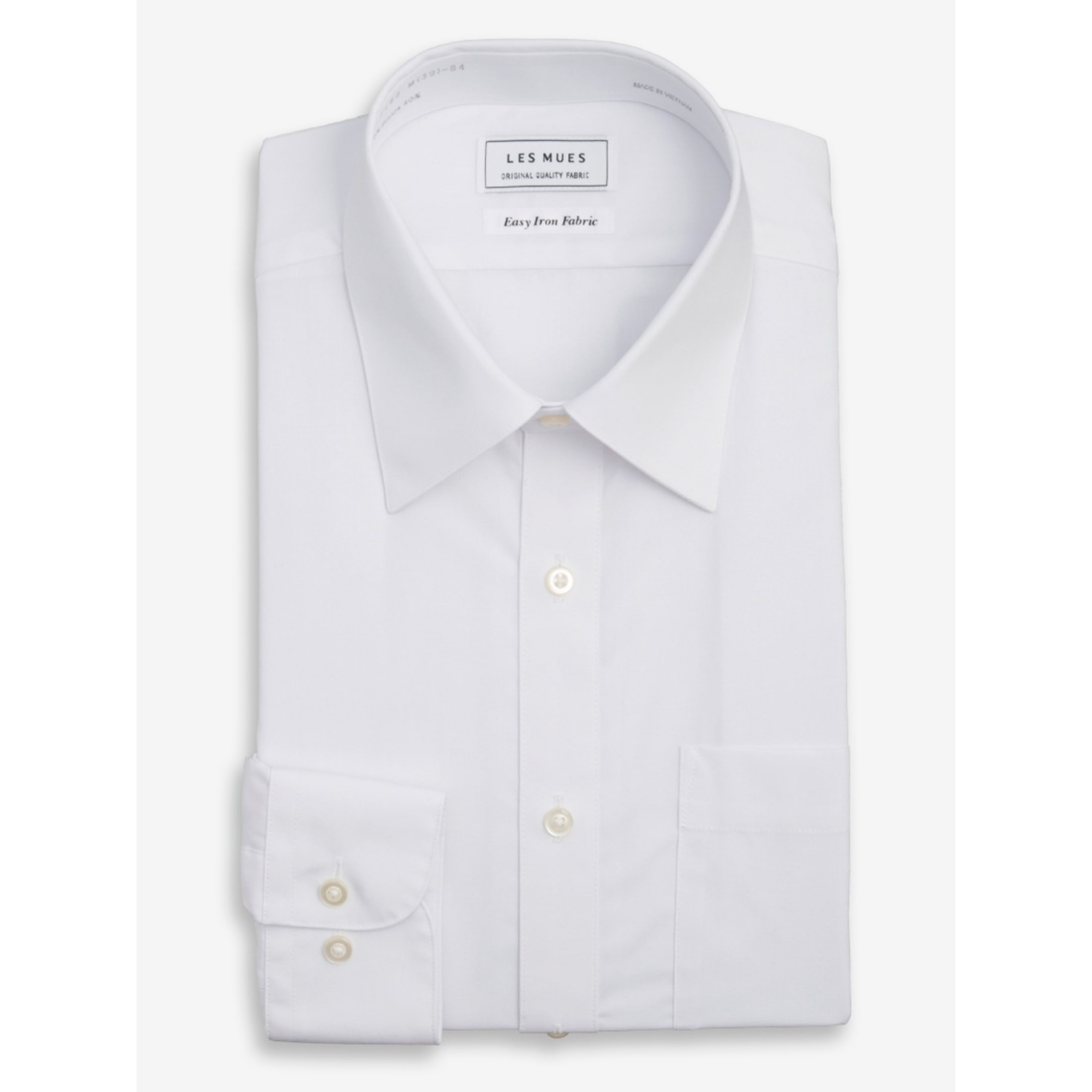 就活おすすめ 白無地レギュラーカラーシャツ スリム Les スーツのaoki公式通販