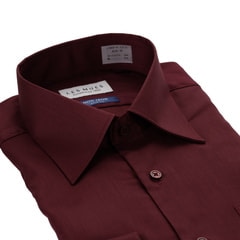 アウトレット】ノンアイロン ストレッチ レギュラーカラーシャツ LES