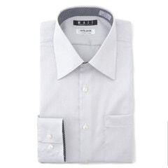 レリアン大きい　15 +　新品　　コットン100%　グレー 　シャツ 半袖 楽天市場】長袖 ワイシャツ メンズ UNSQUARE グレーシャンブレー