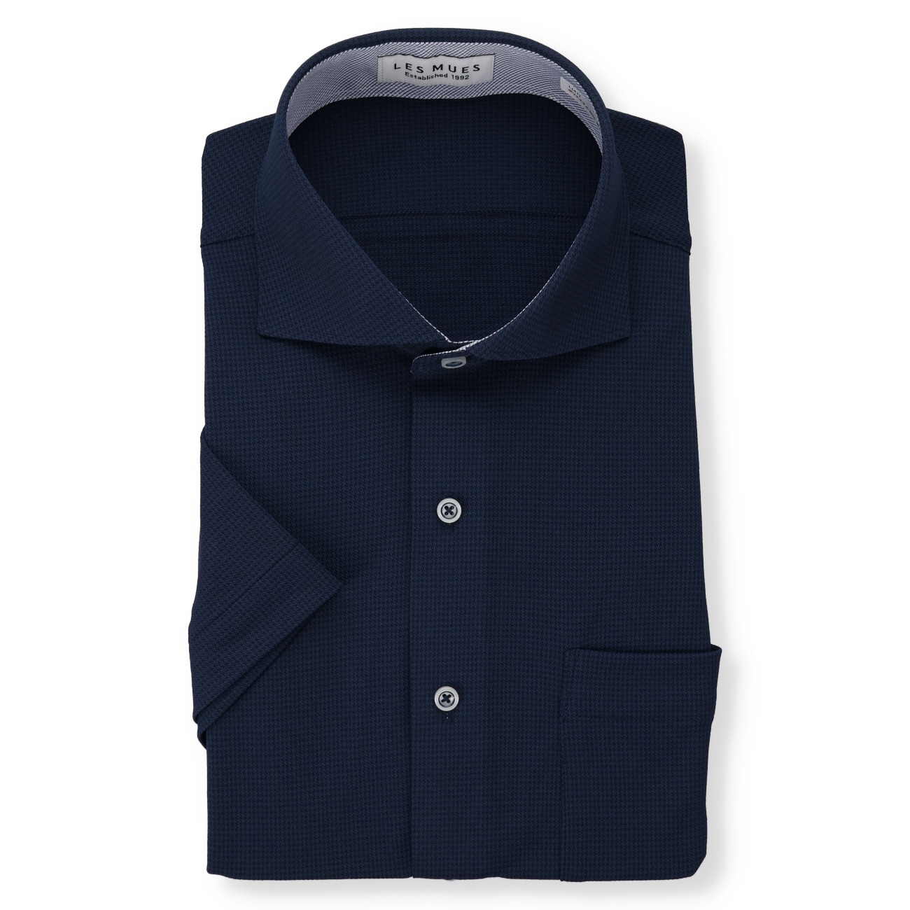 【空冷】エアクール QUICKLY DRY ノンアイロン スーパーストレッチ カッタウェイシャツ LES MUES レギュラーフィット 【空冷】エアクール QUICKLY DRY ノンアイロン スーパーストレッチ カッタウェイシャツ LES MUES レギュラーフィット