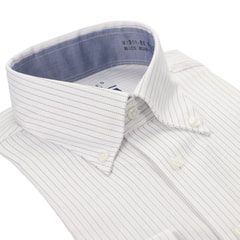 ノンアイロン ボタンダウンシャツ LES MUES レギュラーフィット【AOKI