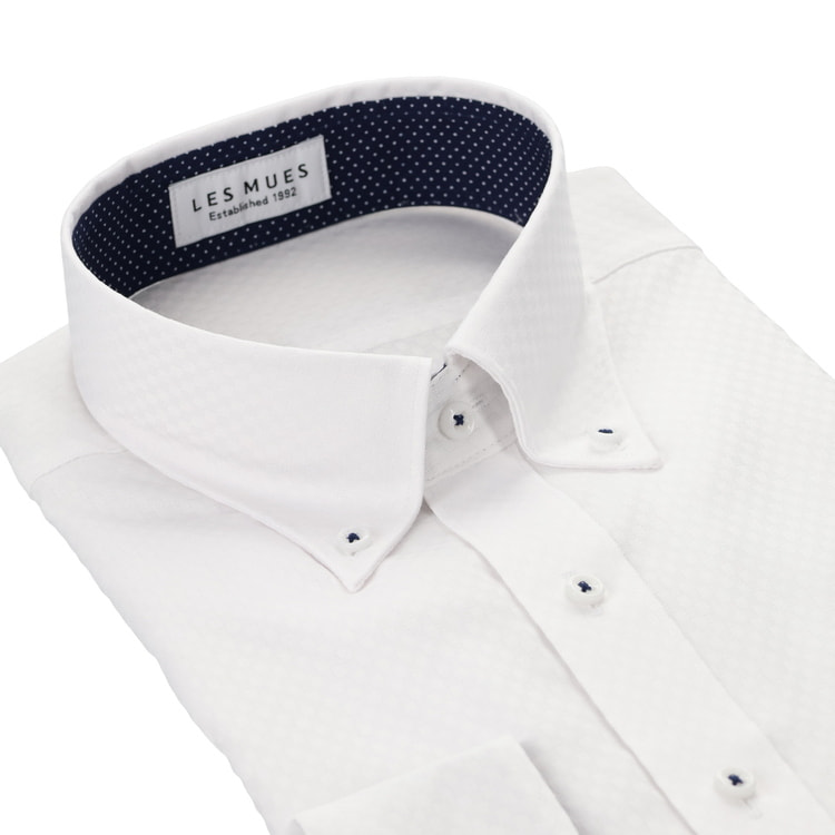 空冷】エアクール COOLMAX ノンアイロン ボタンダウンシャツ LES M