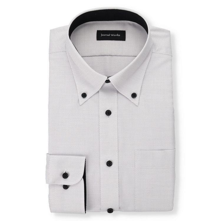 形態安定 抗菌防臭 ボタンダウンシャツ JOURNAL WORKS レギュラーフ