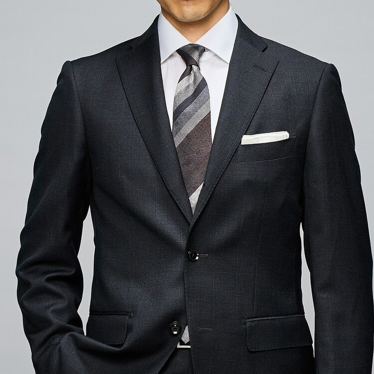 大剣幅8cm イタリア生地 日本製 ストライプ柄ネクタイ JUNKO SHIMADA JS homme