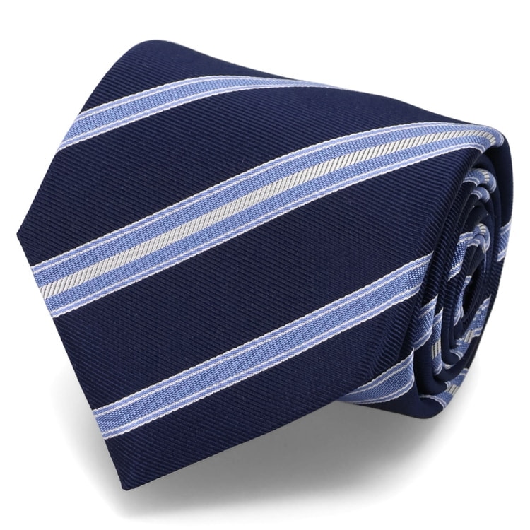 大剣幅8cm 日本製 ストライプ柄ネクタイ JUNKO SHIMADA JS h【AOKI