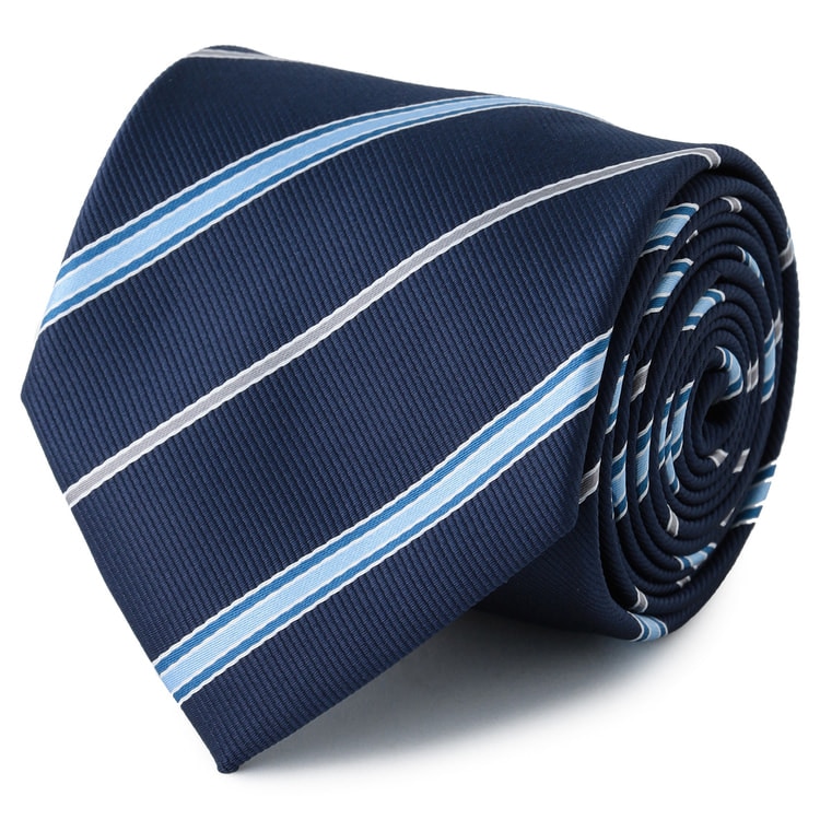 WEB限定商品】【箱付き】大剣幅8cm 洗える ネクタイ3本セット ギフトに