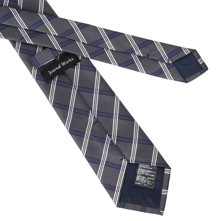 大剣幅8cm 洗える チェック柄ネクタイ JOURNAL WORKS【AOKI公式通販】