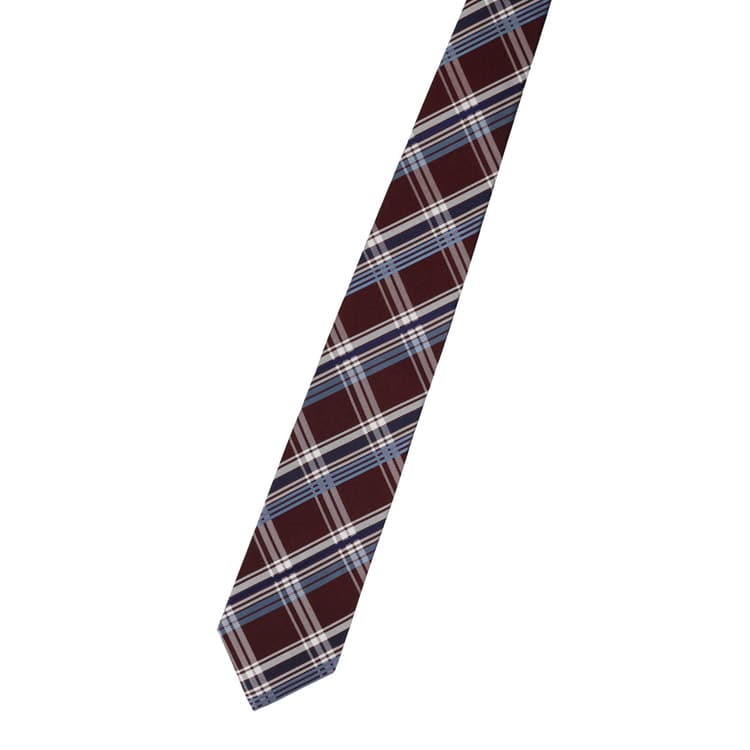 大剣幅8cm 日本製チェック柄ネクタイ LES MUES【AOKI公式通販】
