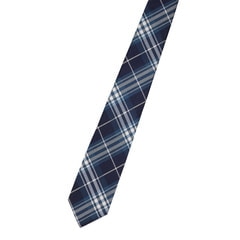 大剣幅8cm チェック柄 スプリングカラーパレットタイ LES MUES【AOKI