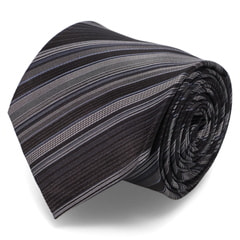 大剣幅7cm イタリア生地 日本製 ストライプ柄ネクタイ MAJI【AOKI公式