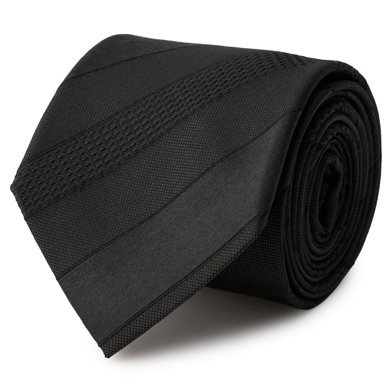 大剣幅7cm 無地織柄ストライプ柄スリムネクタイ MAJI【AOKI公式通販】