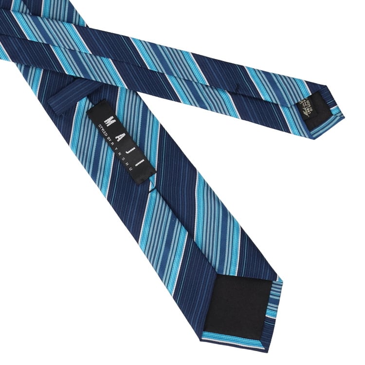 大剣幅7cm ストライプ柄スリムネクタイ MAJI【AOKI公式通販】