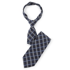 AKB48 AOKI(アオキ)数量限定ネクタイ　2本セット シルク100% 大剣幅8cm チェック柄ワンタッチネクタイ LES MUES【AOKI公式通販】