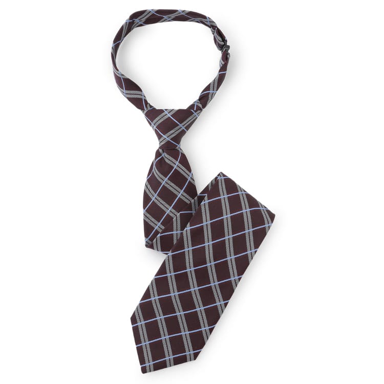 大剣幅8cm チェック柄ワンタッチネクタイ LES MUES【AOKI公式通販】