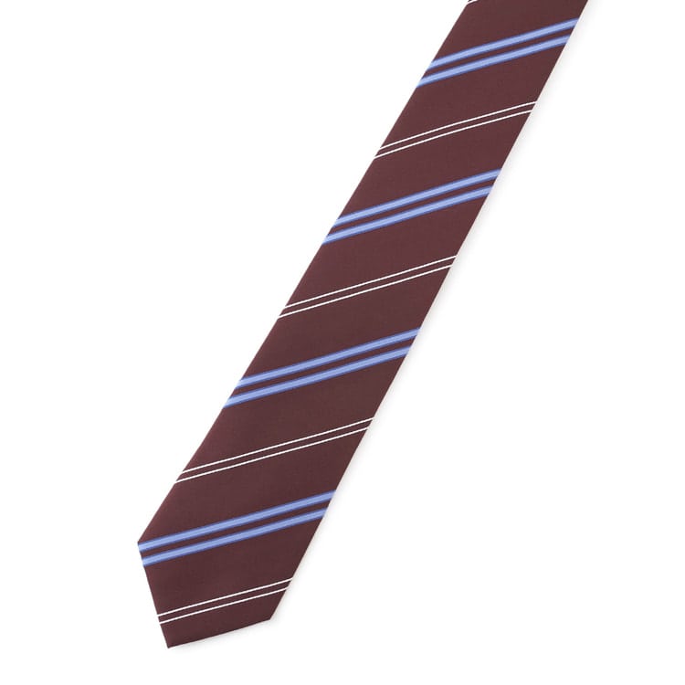 アウトレット】【就活おすすめ】大剣幅8cm ストライプ柄ネクタイ LES