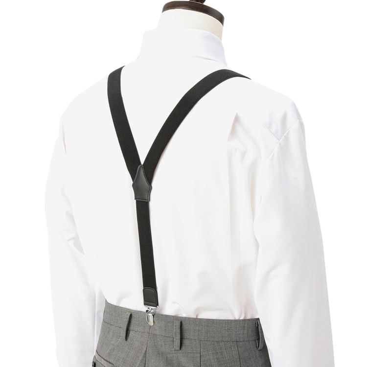 サスペンダー 黒無地【AOKI公式通販】