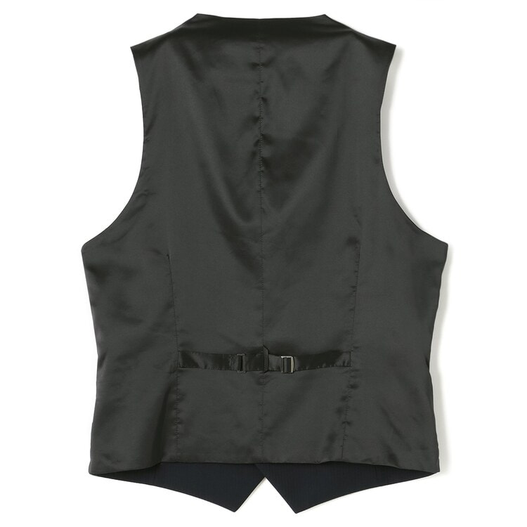 リバーシブルベスト 黒シャドー×紺シャドー スーパーストレッチ LES