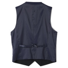 リバーシブルベスト 紺×黒 MAJI スリム 別売スーツあり【AOKI