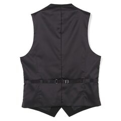 QOS】黒無地ベスト ベーシック LES MUES セットアップ着用可